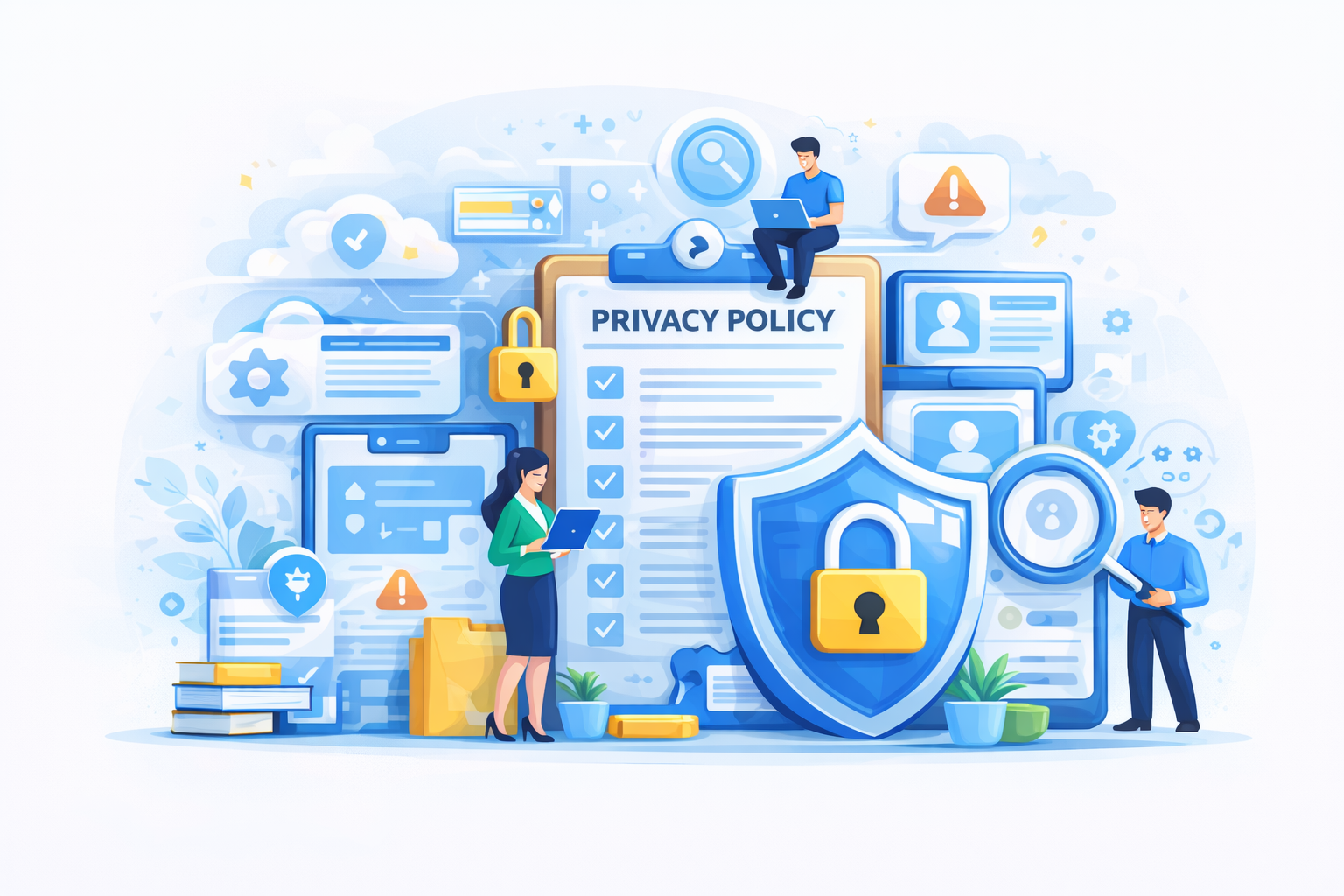 Privacy Policy Illustration